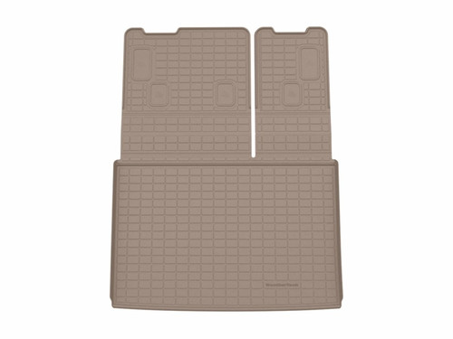 WeatherTech 15-20 Cadillac Escalade SeatBack Cargo Liners HP - Black