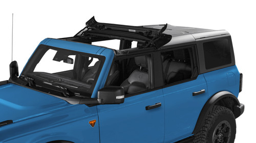 Bestop 21-26 Bronco Bronco Raptor 4-Door Sunrider For Hardtop (Premium Black Twill)