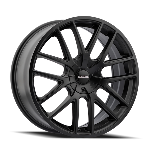 Touren 3260 TR60 18x8 / 5x105/114.3 BP / 40mm Offset / 72.62mm Hub Matte Black Wheel