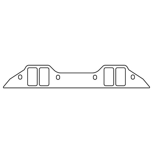 Cometic Chrysler BB B/RB V8 .060in Fiber Intake Mani Gasket Set-2.260in x 1.210in Rectangular Ports