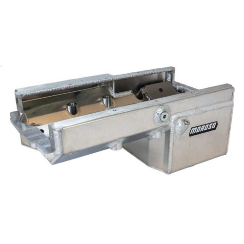 Moroso Dart LS Next (Non-Skirted) Wet Sump Drag Race Aluminum Oil Pan