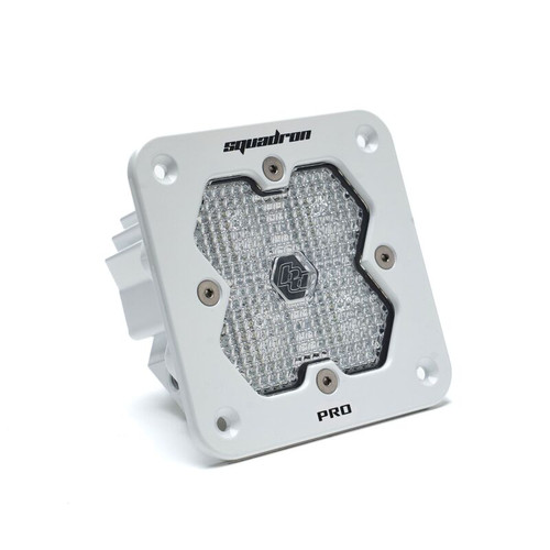Baja Designs Squadron 2.0 Pro LED Work/Scene (Flush Mount) - White Housing
