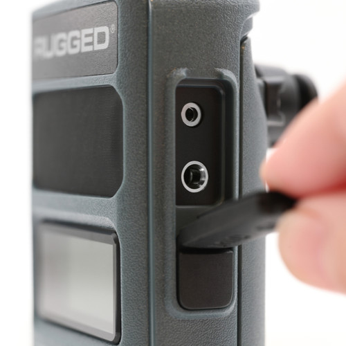 Rugged Radios GMRS Handheld Radio with NOAA Alerts - FM Radio