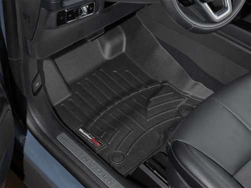 WeatherTech 21-26 Lincoln Corsair Front FloorLiner - Black