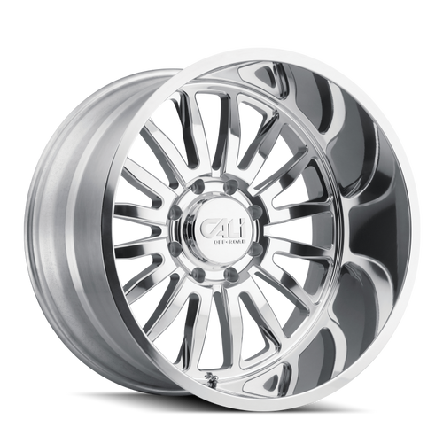 Cali Off-Road 9110 Summit 24x14 / 8x180 BP / -76mm Offset / 124.1mm Hub Polished Wheel