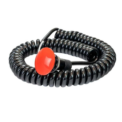Moroso Trans-Brake/Bump Down Switch Mushroom Button - Red