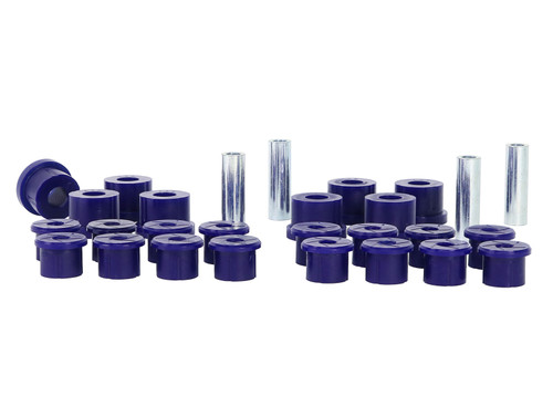 SuperPro 1986-1993 Suzuki Samurai JA Suzuki Samurai Front & Rear Leaf Spring & Shackle Bushing Kit