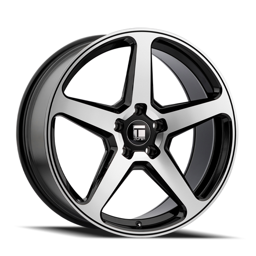 Touren 3296 TF96 20x9 / 5x120 BP / 35mm Offset / 72.56mm Hub Gloss Black Machined Wheel