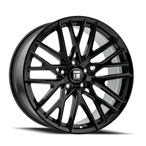 Touren 3291 TR91 22x9.5 / 6x139.7 BP / 18mm Offset / 106.1mm Hub Gloss Black Wheel