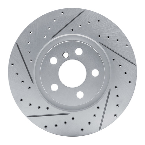 R1 15-25 BMW 228I Xdrive Gran Coupe Front Left Drilled & Slotted Geo-Carbon Rotor