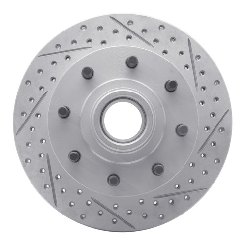 R1 92-02 Chevrolet Suburban 1500 Front Right Drilled & Slotted Geo-Carbon Rotor