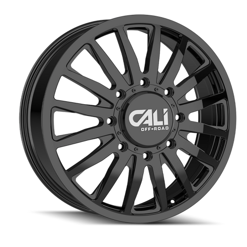 Cali Off-Road 9110D Summit Dually 20x8.25 / 8x200 BP / 115mm Offset / 142mm Hub Gloss Black Wheel