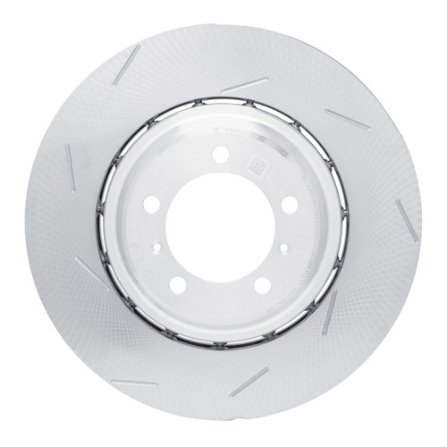 DFC 17-21 Porsche Panamera Left Rear Slotted Hi-Carbon Alloy Geomet Coated Rotor