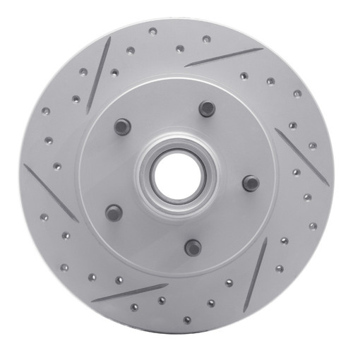 R1 82-95 Buick Regal Front Right Drilled & Slotted Geo-Carbon Rotor
