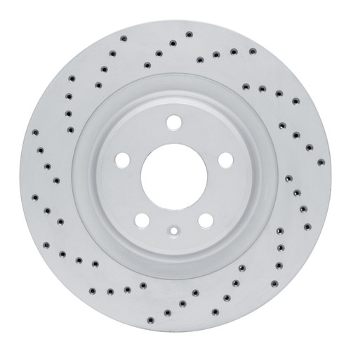 DFC 08-25 Audi S5 Rear Left Drilled Geoperformance Rotor