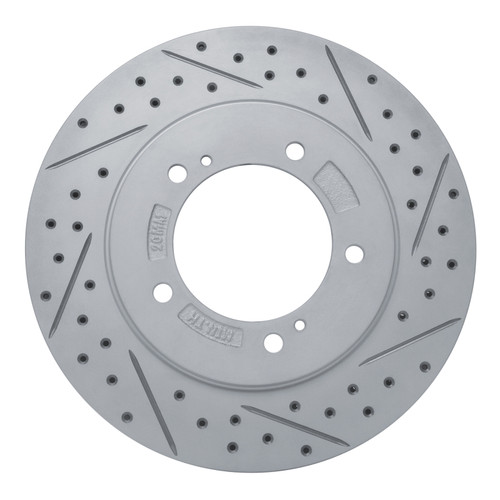 R1 99-08 Chevrolet Tracker Front Right Drilled & Slotted Geo-Carbon Rotor