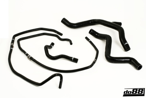 do88 Volvo C30/C70/S40/V50 Turbo 04-13 Coolant Hoses Black