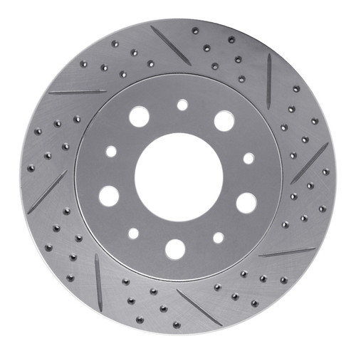 R1 14-21 Ram Promaster 2500 Rear Right Drilled & Slotted Geo-Carbon Rotor
