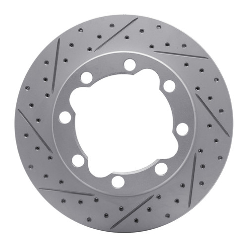 R1 88-00 Chevrolet Suburban 1500 Front Left Drilled & Slotted Geo-Carbon Rotor