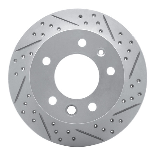 R1 02-06 Dodge Sprinter 2500 Front Right Drilled & Slotted Geo-Carbon Rotor