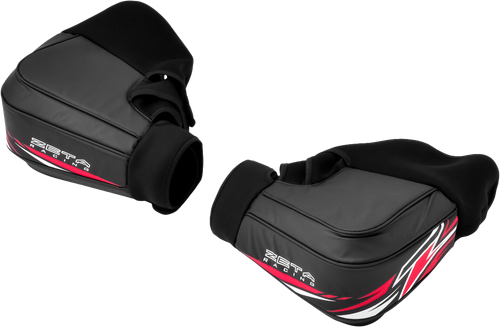 Hand Warmers Black/red Pr