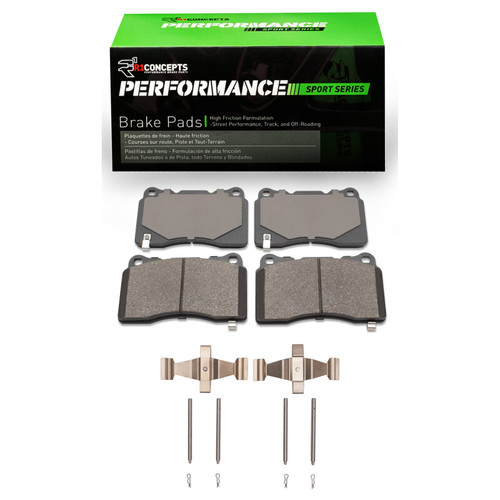 R1 13-17 Subaru WRX STI Front R1 Performance Sport Pads & Hardware Kit