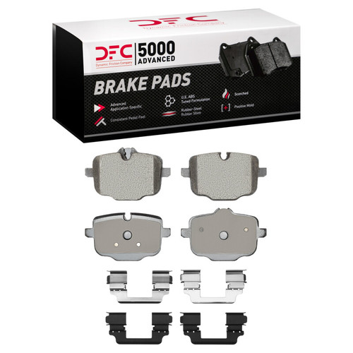 DFC 16-21 BMW X3 Rear 5000 Advanced Low Metallic Brake Pads and Hardware Kit
