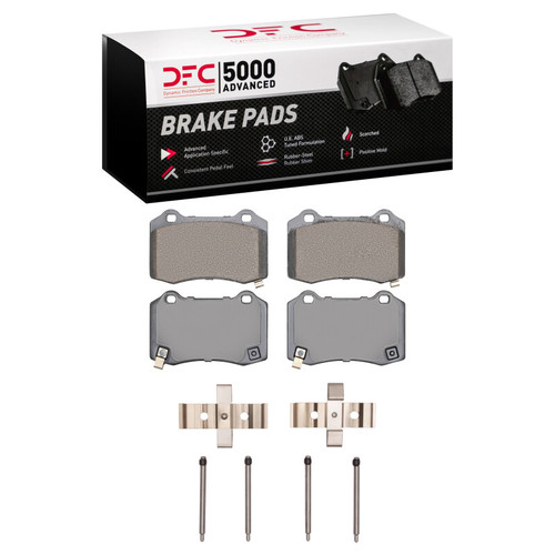 DFC 21-23 Chrysler 300 Rear 5000 Advanced Ceramic Brake Pads and Hardware Kit