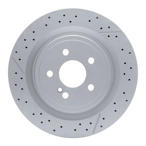 DFC 12-20 Mercedes-Benz GLA45 AMG Rear Drilled GeoSPEC Coated Rotor and Slotted