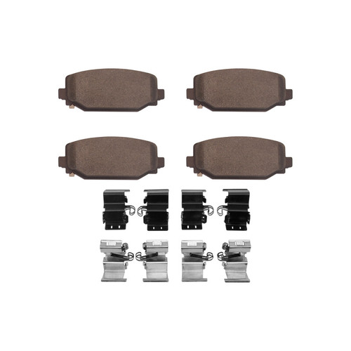 DFC 21-25 Jeep Grand Cherokee L Rear 5000 Advanced Ceramic Brake Pads and Hardware Kit