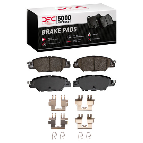 DFC 16-25 Mazda CX-5 Rear 5000 Advanced Ceramic Brake Pads and Hardware Kit