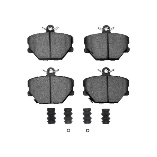 R1 05-16 Smart Fortwo Front Euro Ceramic Pads & Hardware Kit