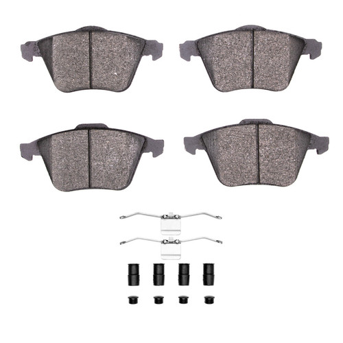 R1 04-13 Mazda 3 Front Euro Ceramic Pads & Hardware Kit