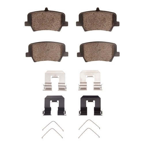 R1 -24 Volvo XC40 Rear Euro Ceramic Pads & Hardware Kit