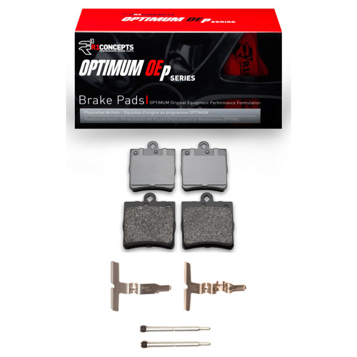 R1 96-15 Chrysler Crossfire Rear Optimum OE Pads & Hardware Kit