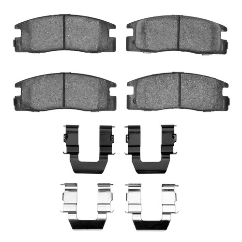 R1 88-95 Isuzu AMIGO Rear Ceramic Pads & Hardware Kit