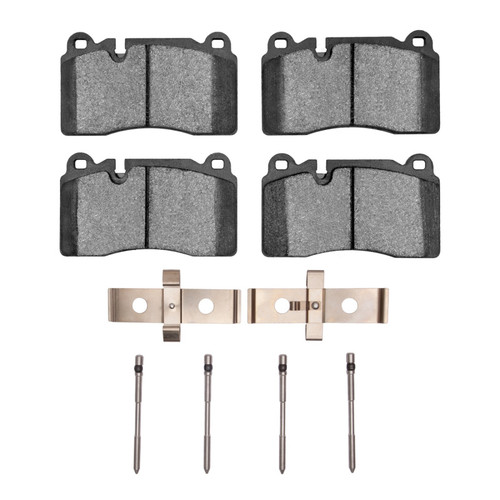 R1 17-22 Acura NSX Rear Semi Met Pads & Hardware Kit