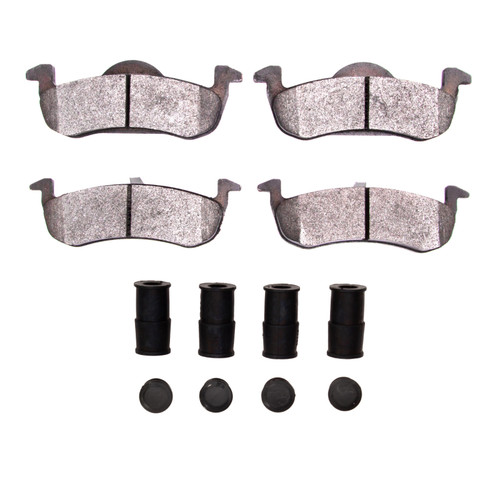 R1 07-17 Ford Expedition Rear Semi Met Pads & Hardware Kit