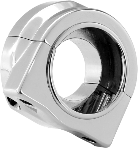 Throttle Housing Dual Cable Thread In, Chrome