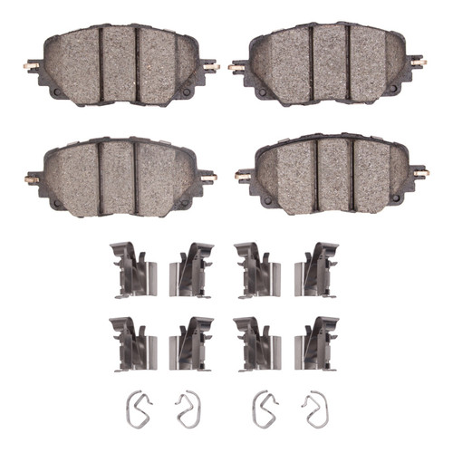 R1 2016-2025 Fiat 124 Spider Front R1 Ceramic Pads & Hardware Kit