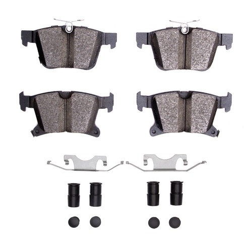 R1 2017-2024 Chrysler Grand Caravan Rear R1 Ceramic Pads & Hardware Kit