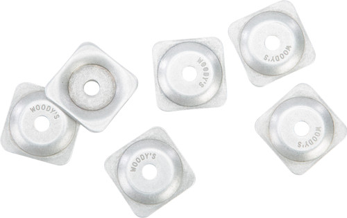 Grand Digger Support Plates Square 5/16" 6/pk