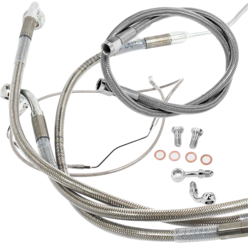 Brake Line Adaptor Kit W/ Abs Softail Fwrd Cntrls