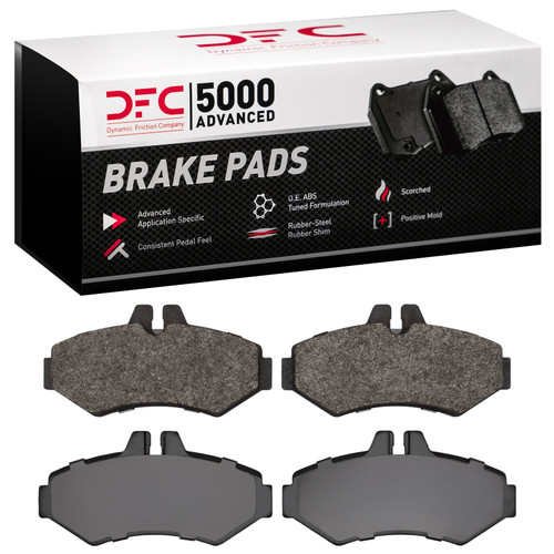 DFC 02-18 Dodge Sprinter 3500 Rear 5000 Advanced Semi Metallic Brake Pads