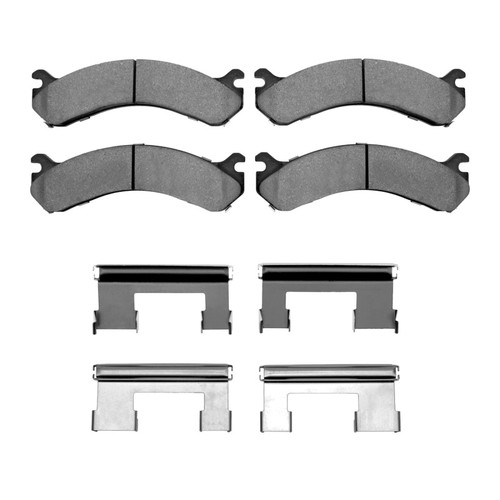 DFC 01-10 Chevrolet Silverado 3500 HD Rear 5000 Advanced Ceramic Brake Pads and Hardware Kit