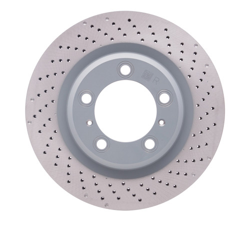 DFC 12-16 Porsche 911 Right Rear Drilled Hi-Carbon Alloy Geomet Coated Rotor