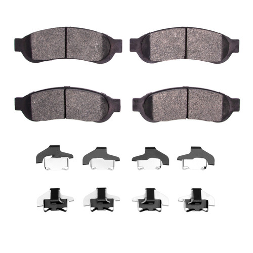 DFC 05-10 Ford F-250 4WD (Super Duty) Rear 4000 HybriDynamic Brake Pads and Hardware Kit