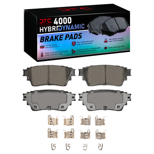 DFC 21-25 Infiniti QX60 Rear 4000 HybriDynamic Brake Pads and Hardware Kit