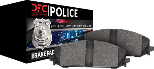 DFC 13-19 Ford Taurus (Excl SHO) Front Police Brake Pads and Hardware Kit