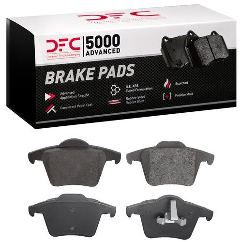 DFC 03-14 Volvo XC90 Rear 5000 Advanced Low Metallic Brake Pads